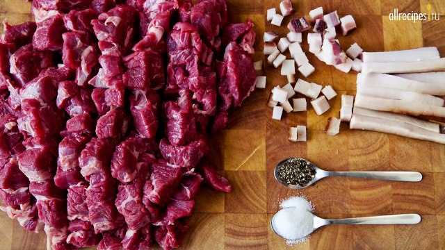 Тушеная говядина по-французски- видео-рецепт