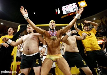 Quand Michael Phelps se trémousse en maillot de bain pour déconcentrer le tireur de lancer franc