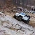 Jeep Wrangler JK Escape From Fail And Rolling Over 2014