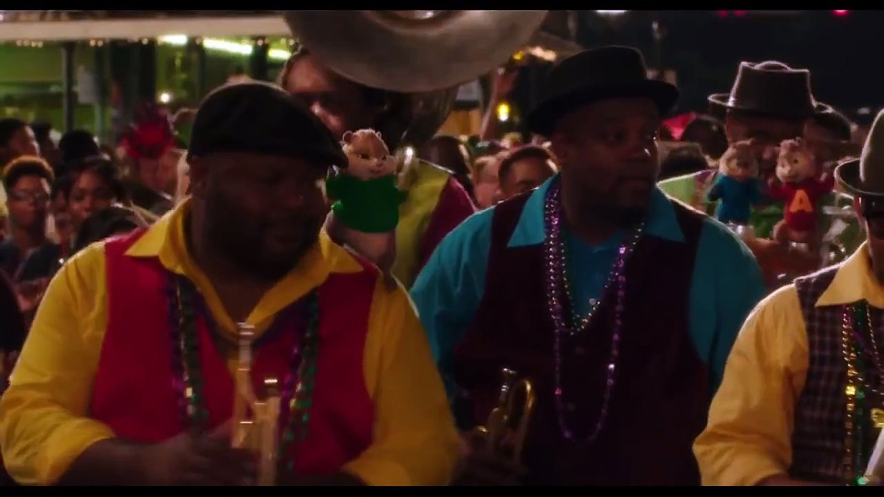 Alvin et les Chipmunks - A fond la caisse - extrait VF - Uptown Munk (2016) [HD, 720p]