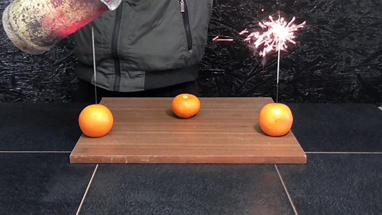 Узнай что будет если залить алюминий в МАНДАРИН!!!