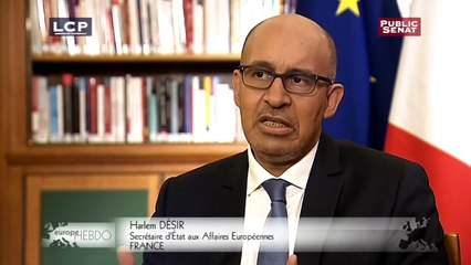 Harlem Désir invité d'Europe Hebdo sur Public Sénat et LCP
