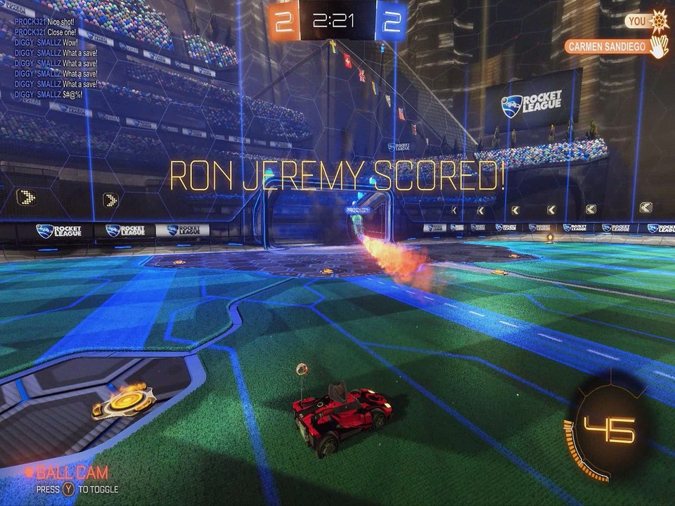 {Rocket League} 2v2 turns 2v1 - Where in the World is Carmen Sandiego? (DocuTäge)