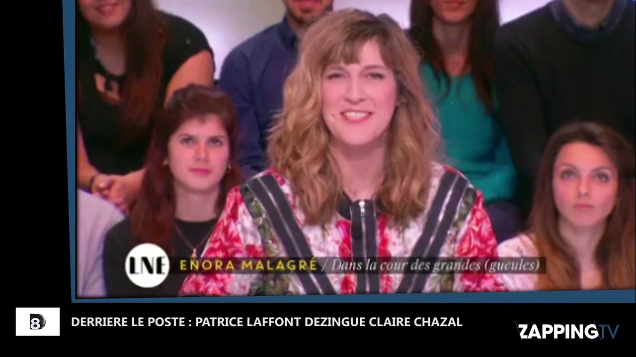 Derrière le poste : Patrice Laffont dézingue Claire Chazal (vidéo)