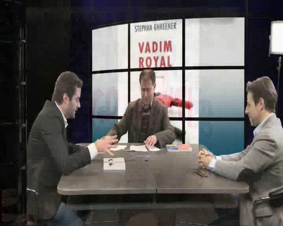 Stephan Ghreener et Jean-Luc Ryaux  invités de l'écrivain Youcef Zirem dans son émission Graffiti à BRTV