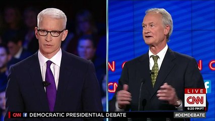 (Democratic Debate) Gov. Chafee- 'We're not coming to take away you