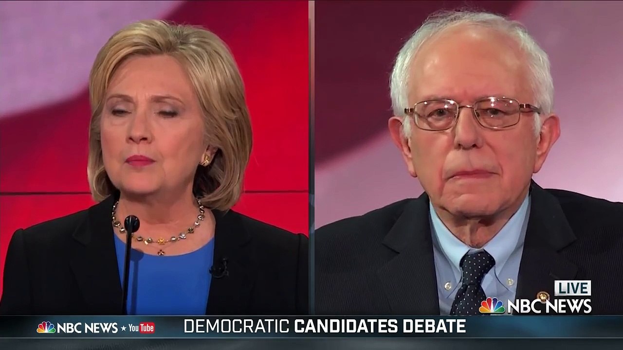 Bernie Sanders: I Dont Take Money From Big Banks | Democratic Debate | NBC News-YouTube