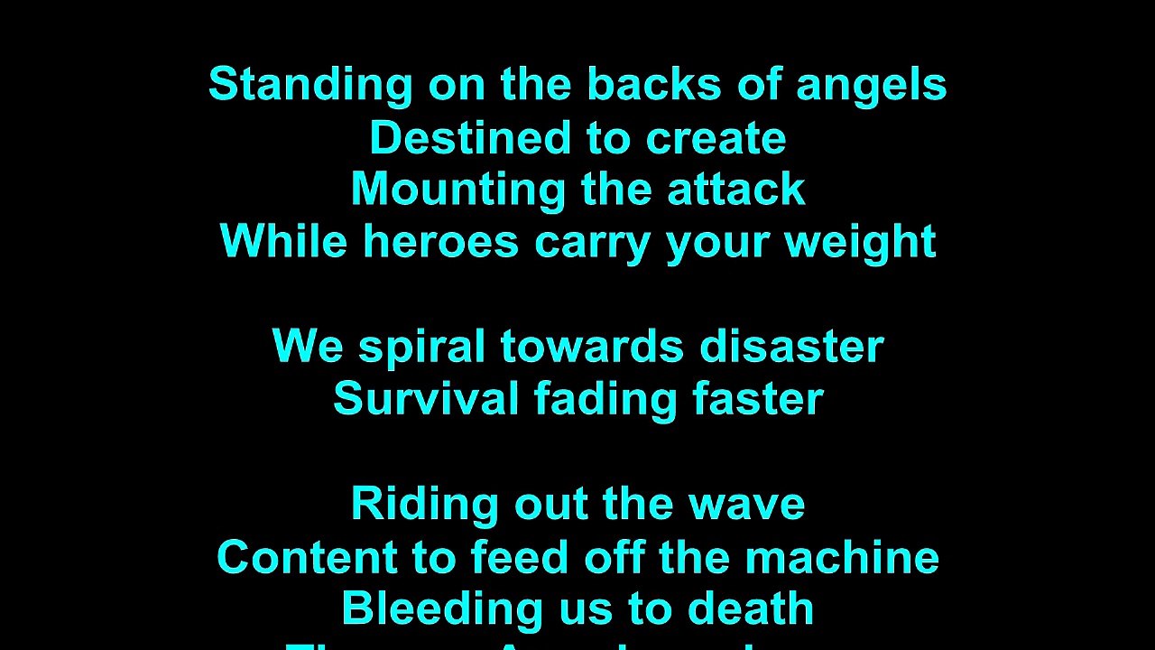 Dream Theater – On The Backs Of Angels Lyrics