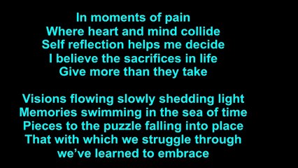 Dream Theater – Surrender To Reason Lyrics