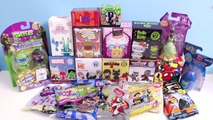 Surprise Blind Bag Marathon 5 - Part1 - Chaos Bunnies, Hello Kitty, Marvel, Minecraft and