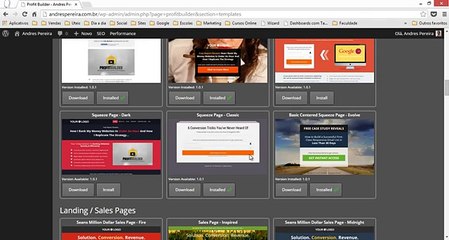 Ferramenta WP Profit Builder para Criação de Páginas no Wordpress