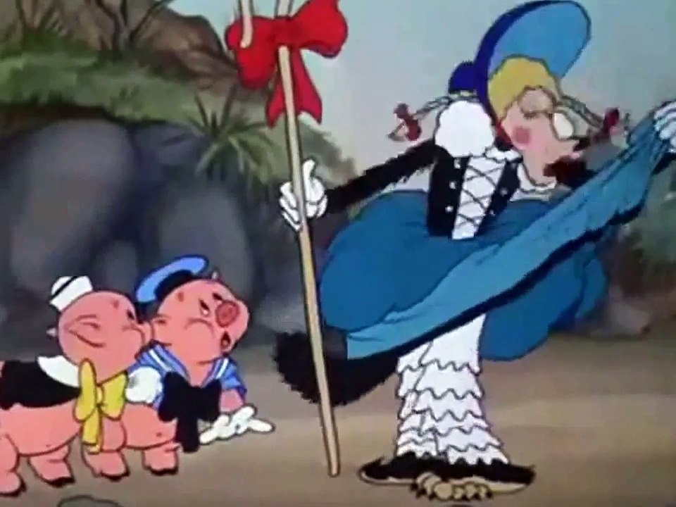 Os 3 lobinhos X Os 3 porquinhos DESENHOS DISNEY EM PORTUGUÊS