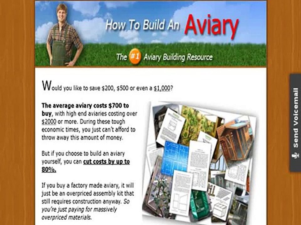 How To Build An Aviary