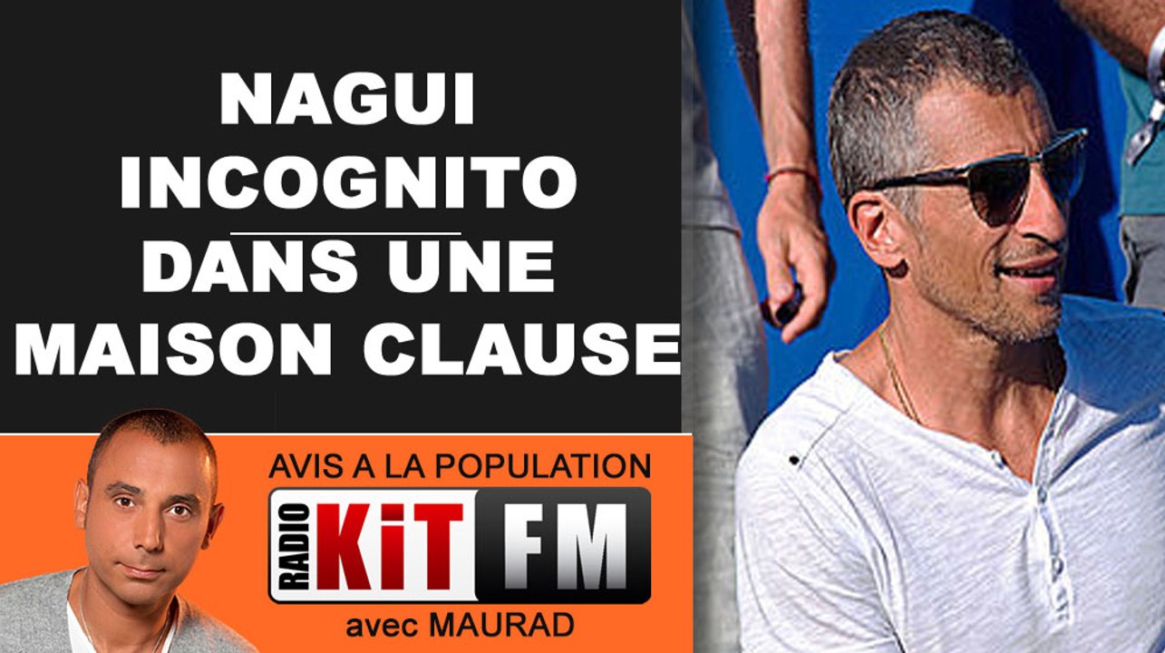 NAGUI INCOGNITO DANS 1 MAISON CLOSE AVEC DES STARS (Dujardin....)