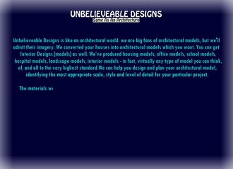 Unbelievable Designs