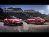 Porsche Boxster GTS e Cayman GTS