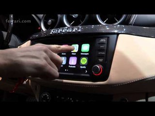 Ferrari FF prima auto al mondo con CarPlay Apple