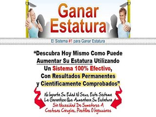 Ganar Estatura
