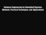 [PDF Download] Software Engineering for Embedded Systems: Methods Practical Techniques and