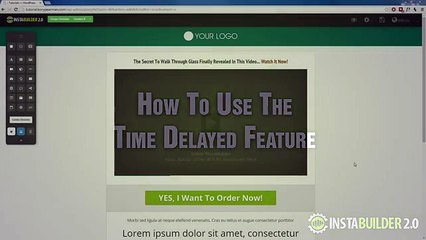 Instabuilder 2.0 Tutorial 17  How To Use Time Delayed Content Feature