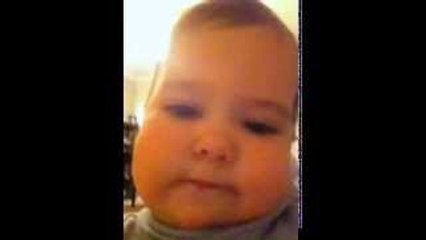 Baby Takes First Selfie