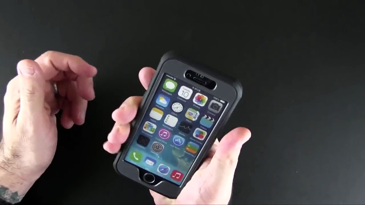 video Anker Ultra Protective Case With Built in Clear Screen Protector for iPhone 6 and 6 Plus