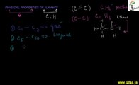 physical properties of alkanes