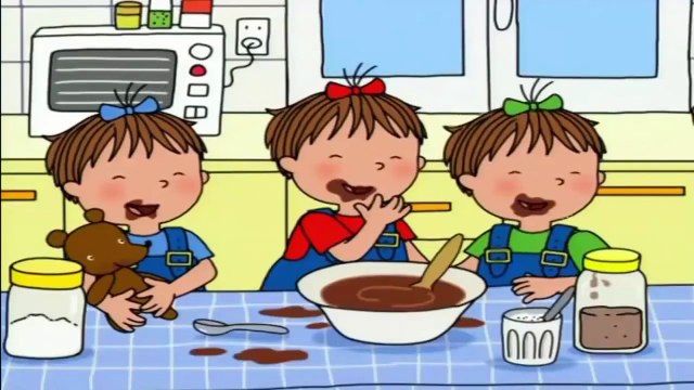 Çizgi Film Türkçe izle - üçüzler Hadi Kek Yapalım - Türkçe Çizgi Film izle