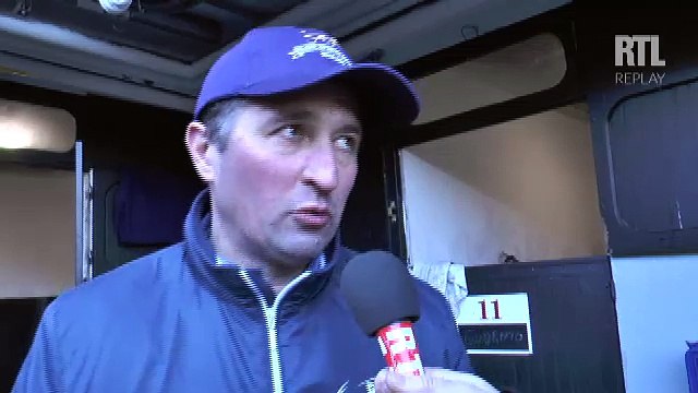 Sébastien Guarato présente Bold Eagle, le 10 dans le Prix d'Amérique Opodo