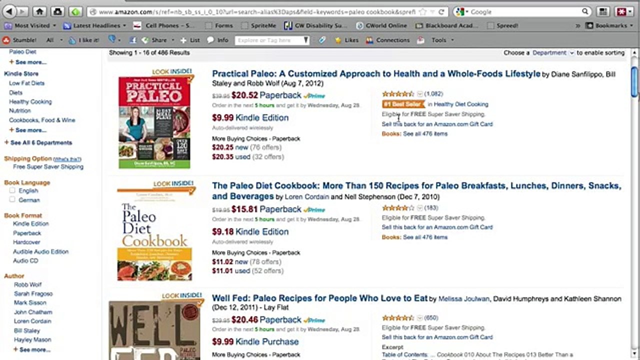 Paleo Cookbook -- You'll Want to Know This Before You Buy