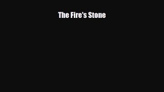 [PDF Download] The Fire's Stone [Download] Online