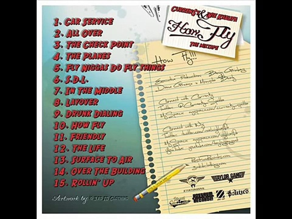 Curren$y & Wiz Khalifa - Fly Niggas Do Fly Things