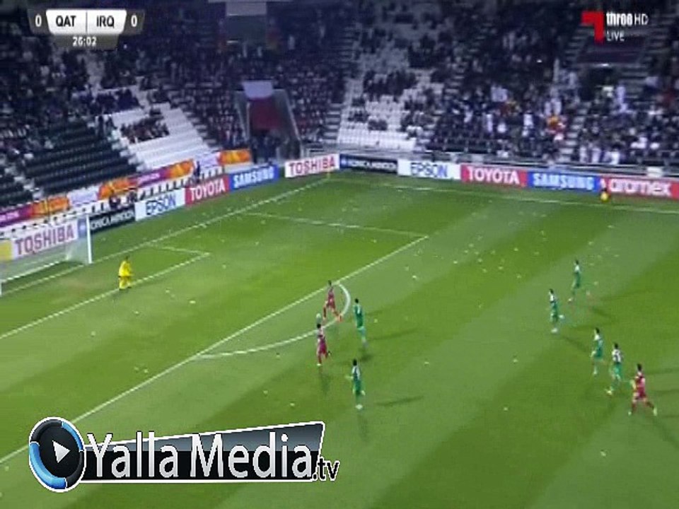 اهداف مباراة ( قطر 2-0 العراق ) المركز الثالث - كأس آسيا تحت 23 سنة - قطر 2016
