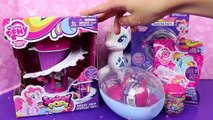 NEW My Little Pony Squishy Pops PLAYSET, Giant Surprise Egg & Pinkie Pie Fashems DisneyCar