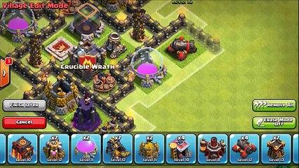 Clash of Clans - Best Farming Base  TH10 Forever Anti- All (12)