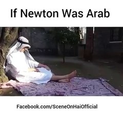 Arabic Newton. Wow what a talent