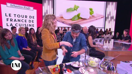 Sébastien Knafo - Qu'est ce qu'une bonne mozzarella ? - La Nouvelle Edition - 29/01/15 - CANAL +