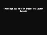 (PDF Download) Sweating It Out: What the 'Experts' Say Causes Poverty Read Online