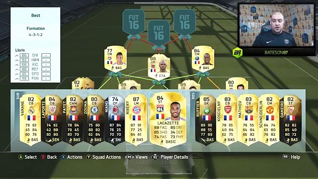 THE BEST! FRANCE SQUAD BUILDER w/ TOTY POGBA! | FIFA 16 Ultimate Team (Latest Sport)