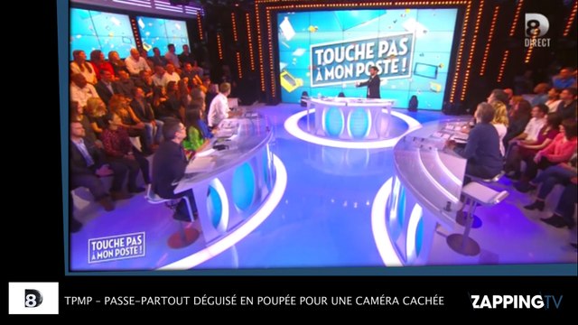 TPMP – Passe-Partout déguisé en poupée pour une caméra cachée, il tend un piège à Valérie Bénaïm (Vidéo)