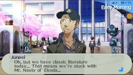 Persona 3 Psp gameplay Walkthrough Part 1