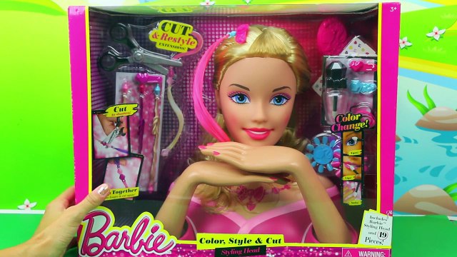 New Descendants Nail Design Set and Barbie Makeover. DisneyToysFan