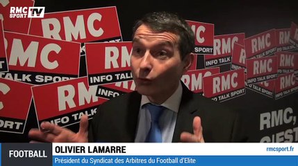 Lamarre : "Avoir des arbitres pros"