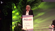 Marine Le Pen à Milan, ou l'autre visage du FN à l'étranger
