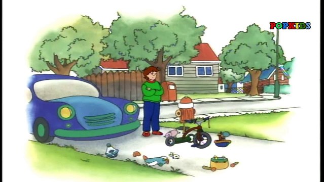 Caillou HD - T01 E05 - Caillou guarda seus brinquedos - Português - Br