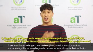 [Indonesian ver.] K-FOOD FAI 2015 Ambassado Interview - Haha