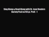 (PDF Download) Sing Along & Read Along with Dr. Jean Readers Variety Pack w/CD gr. PreK - 1