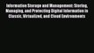 (PDF Download) Information Storage and Management: Storing Managing and Protecting Digital