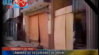 PERU EARTHQUAKE FOOTAGE from CCTV Camera -TERREMOTO  Historical Earthquakes