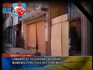 PERU EARTHQUAKE FOOTAGE from CCTV Camera -TERREMOTO  Historical Earthquakes